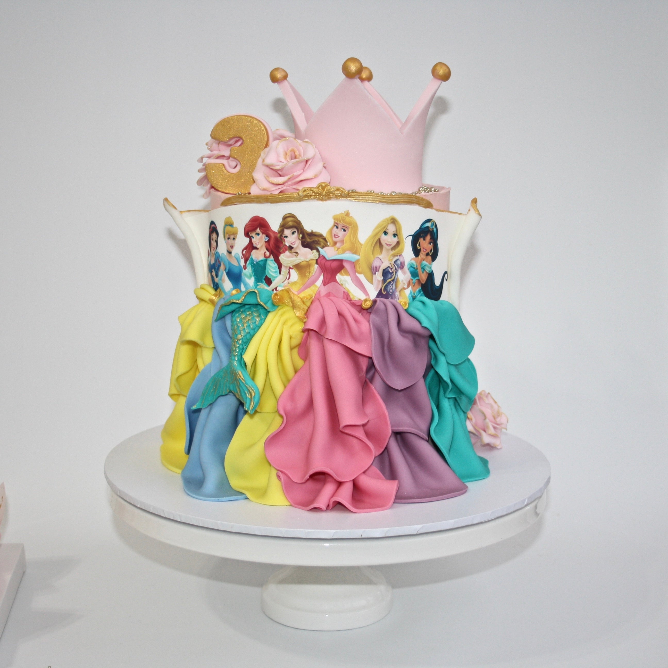 Princess Aurora Cake Topper Aurora Cake Decoration Double - Etsy